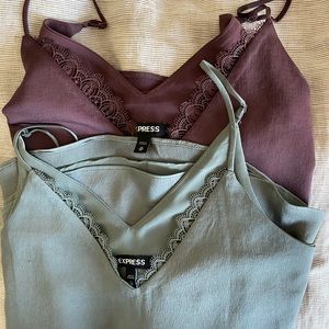 Set of two express downtown cami